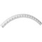 Ekena Millwork 59 1/8"OD x 53 1/8"ID x 3"W x 1"P Hillsborough Ceiling Ring (1/4 of complete circle) CR59HI - alternate 3